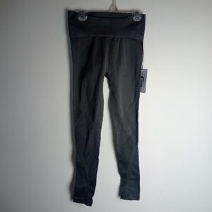 Zyia Active Gray Grid Performance Hi-Rise 7/8 Leggings Size S